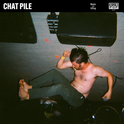 Chat Pile - Masks / Sifting (7" Sea-Glass w/ Black Swirl)