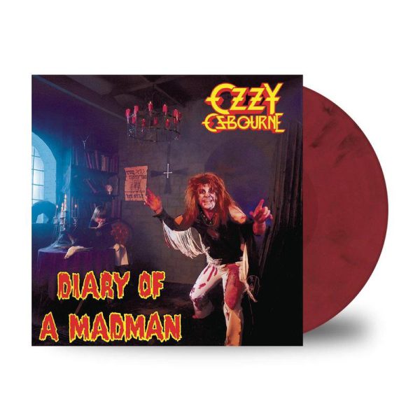 Ozzy Osbourne - Diary Of A Madman (LP Red & Black Swirl-2021 Reissue)