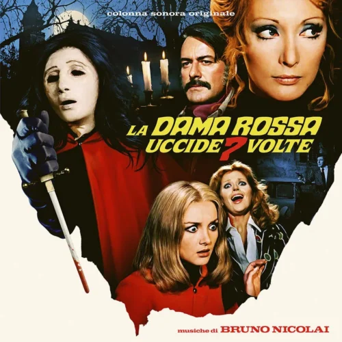 Bruno Nicolai - La Dama Rossa Uccide 7 Volte OST (2022 RSD LP Red)