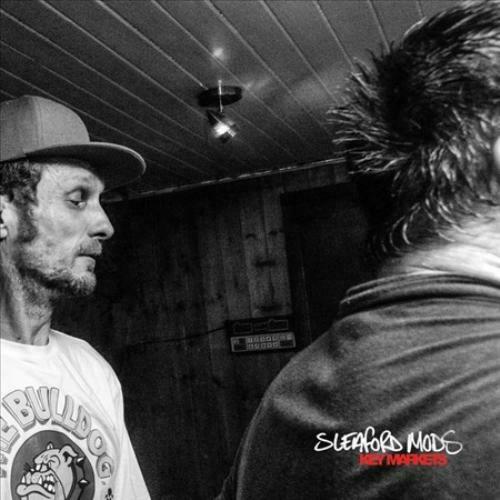 Sleaford Mods - Key Markets (LP Red & White Splatter)