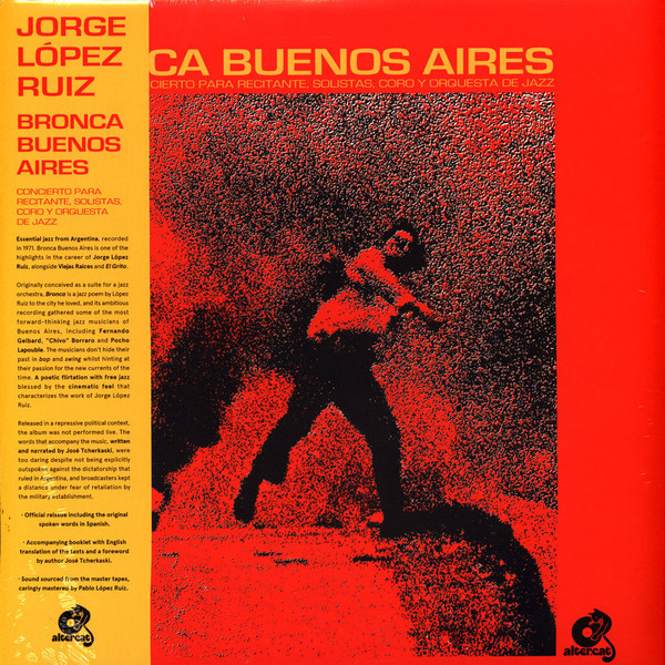 Jorge Lοpez Ruiz - Bronca Buenos Aires (LP)