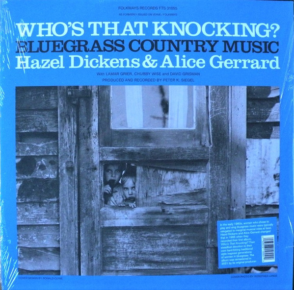 Hazel Dickens & Alice Gerrard - Who's That Knocking? Bluegrass Country Music (LP)
