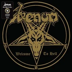Venom - Welcome To Hell (LP 40th Anniversary, Gold With Black Splatter)