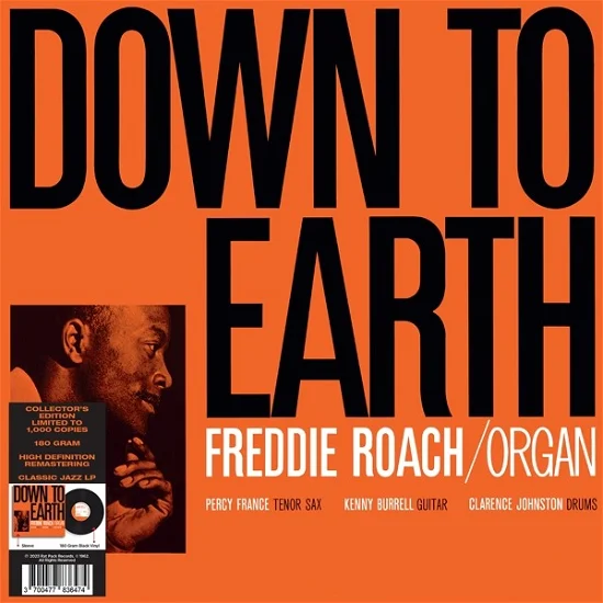 Freddie Roach - Down To Earth (LP)