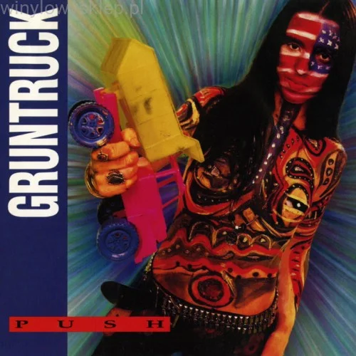 Gruntruck - Push (RSD 2021 2LP Clear Opaque Red & Yellow Swirl)