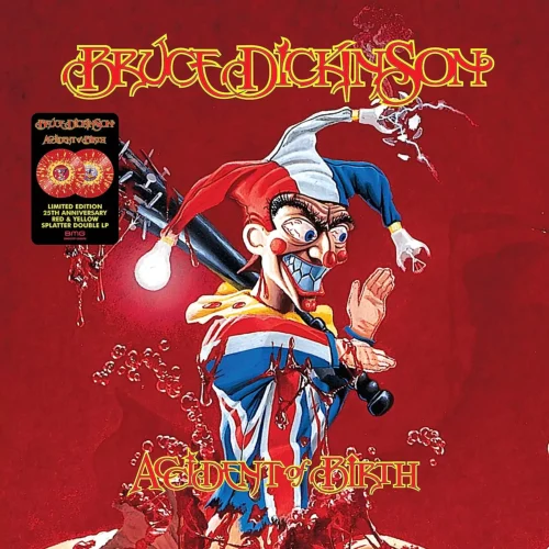Bruce Dickinson - Accident Of Birth (2LP Red & Yellow Splatter, 25th Anniversary)