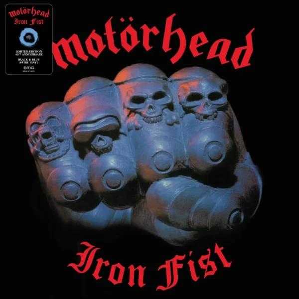 Motorhead - Iron Fist (LP Blue & Black Swirl)
