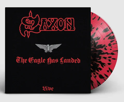 Saxon - The Eagle Has Landed (LP Red & Black Splatter)