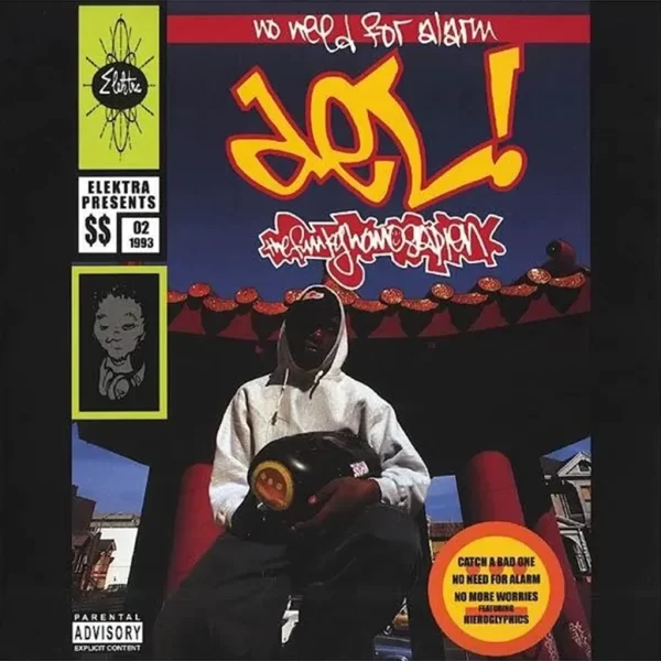Del The Funky Homosapien - No Need For Alarm (30th Anniversary Edition) (2LP Yellow Highlighter & Tangerine Swirl)