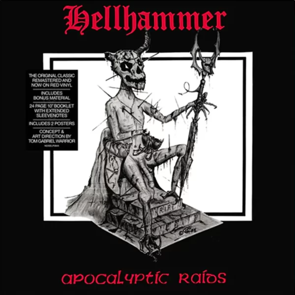 Hellhammer - Apocalyptic Raids [40th Anniv] (LP Red)