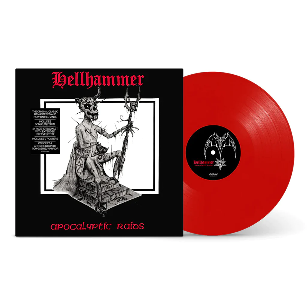 Hellhammer - Apocalyptic Raids [40th Anniv] (LP Red)