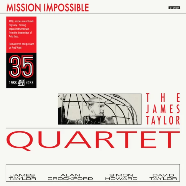 The James Taylor Quartet - Mission Impossible - Acid Jazz 35th Anniversary Edition (LP Red)
