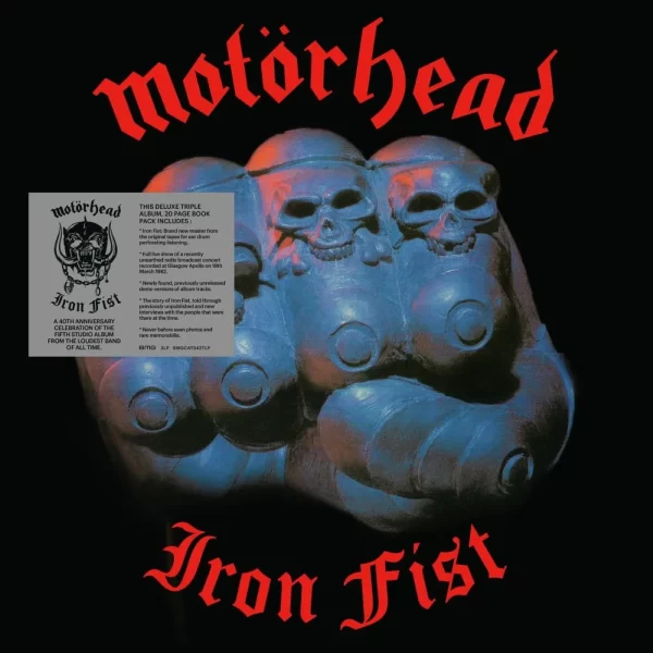 Motorhead - Iron Fist- 40th Anniv. (3LP)
