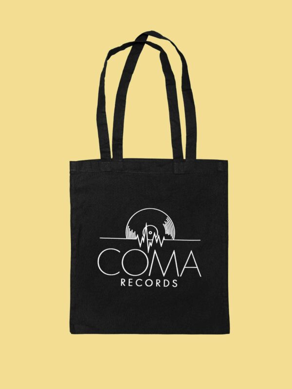 Coma Records Black Tote Bag