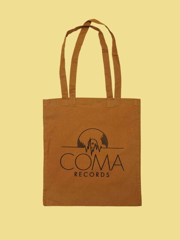 Coma Records Mustard Tote Bag