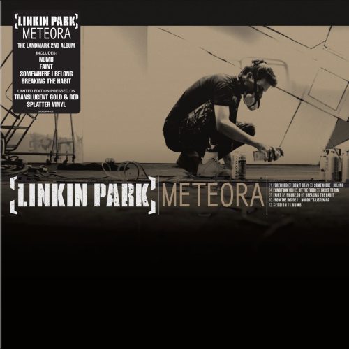 Linkin Park - Meteora (LP Translucent Gold & Red Splatter)