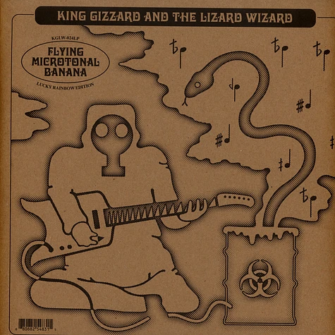 King Gizzard & The Lizard Wizard - Flying Microtonal Banana (LP Lucky Rainbow Eco-mix)
