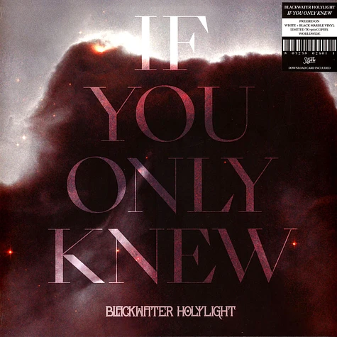 Blackwater Holylight - If You Only Knew (12" White + Black Marble)