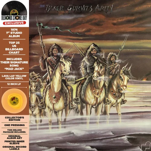 The Baker Gurvitz Army - The Baker Gurvitz Army (RSD 2023 LP Yellow)
