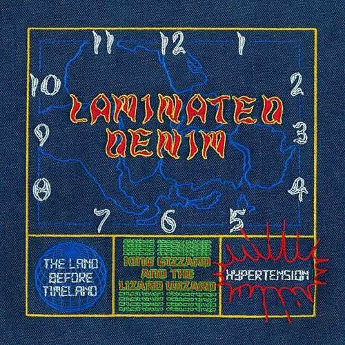 King Gizzard & The Lizard Wizard - Laminated Denim (LP Lucky Rainbow Wax)