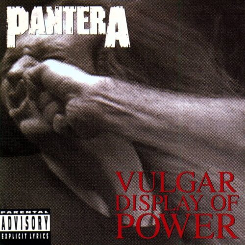 Pantera - Vulgar Display Of Power (LP White & True Metal Gray Marbled)