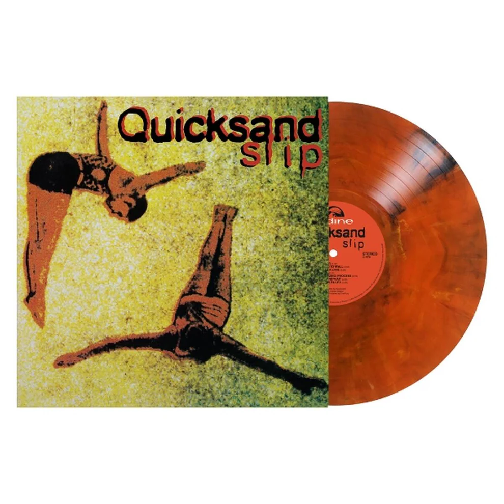 Quicksand - Slip (LP Bone w/ Red/Black Splatter)