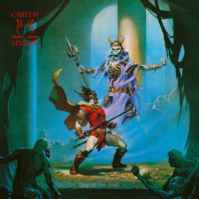 Cirith Ungol - King Of The Dead (LP Ice Blue / Orange & Yellow Splatter)