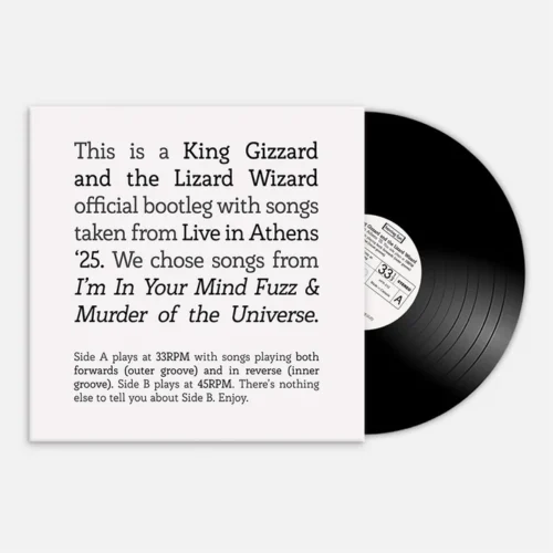 King Gizzard & The Lizard Wizard - Songs from I'm In Your Mind Fuzz and Murder Of The Universe Live in Athens '25 (LP)