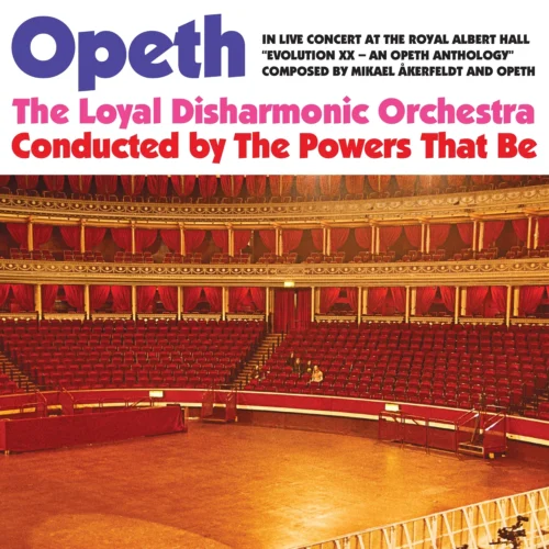 Opeth - In Live Concert At The Royal Albert Hall (Reissue w/ A3 sized poster) (4LP Red and Black Marbled Vinyl Box Set)