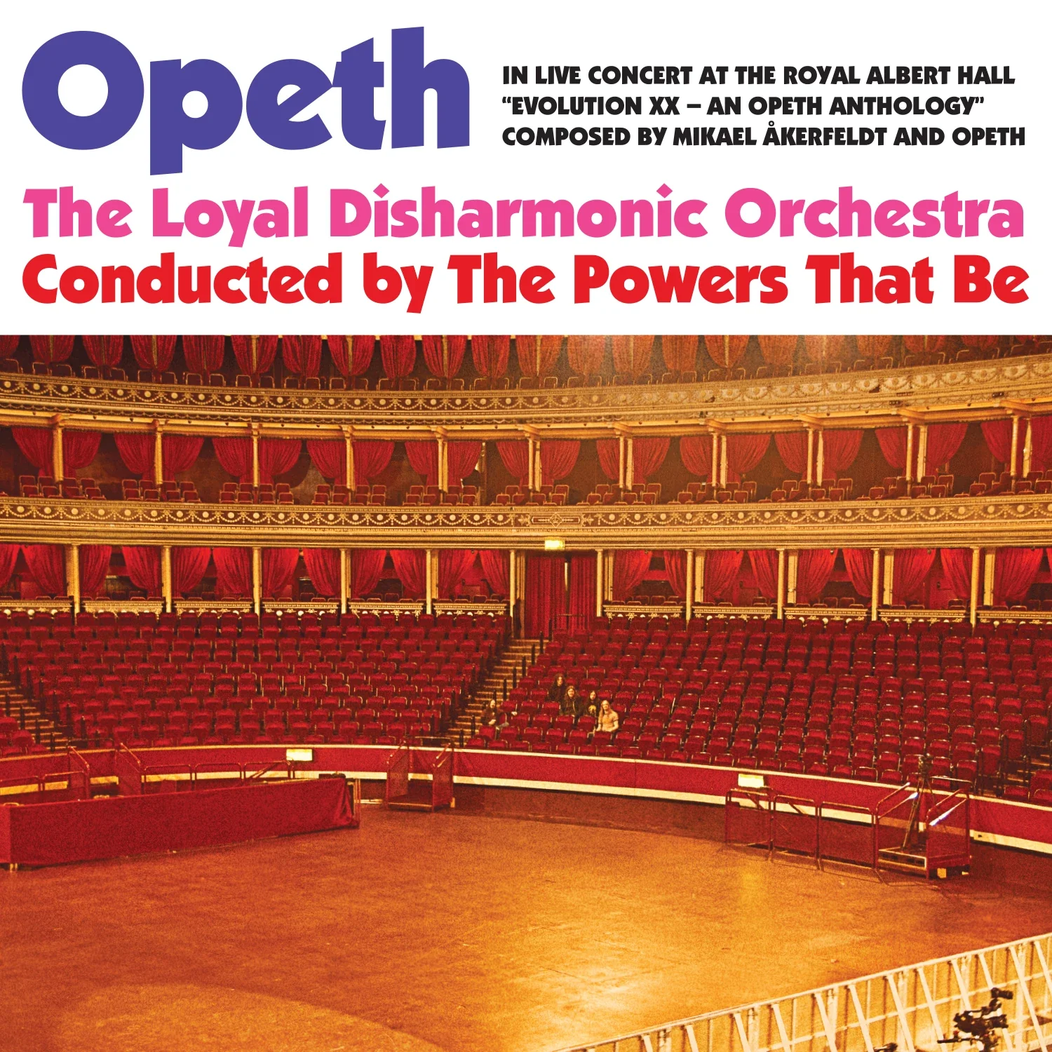Opeth - In Live Concert At The Royal Albert Hall (Reissue w/ A3 sized poster) (4LP Red and Black Marbled Vinyl Box Set)