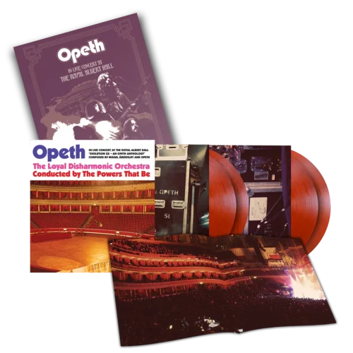 Opeth - In Live Concert At The Royal Albert Hall (Reissue w/ A3 sized poster) (4LP Red and Black Marbled Vinyl Box Set)