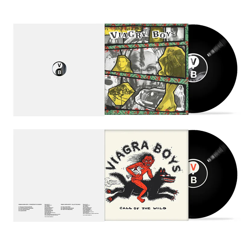 Viagra Boys - Consistency Of Energy / Call Of The Wild (2 EPs Combined) (LP)