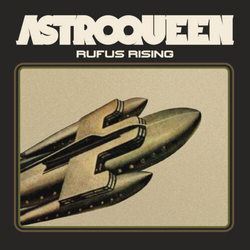 Astroqueen - Rufus Rising [Tidal Edition] (12" Pinwheel White+Gold w/Black Splatter)