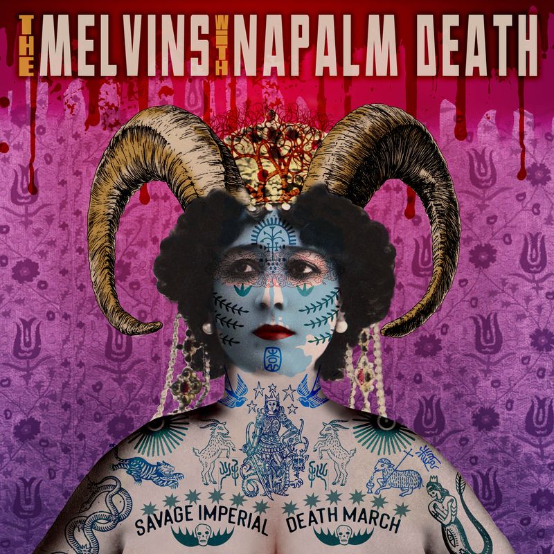 The Melvins With Napalm Death – Savage Imperial Death March (LP)