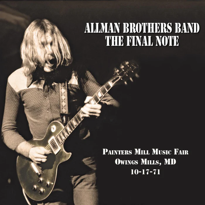 The Allman Brothers Band - The Final Note (Painters Mill Music Fair Owings Mills, MD 10-17-71) (2LP Salmon)