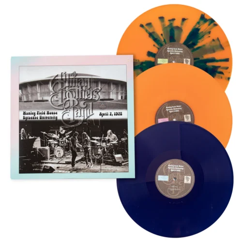 The Allman Brothers Band - Manley Field House, Syracuse University April 7, 1972 (3LP Orange, Blue & Splatter)