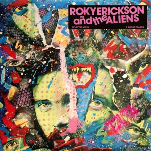 Roky Erickson And The Aliens - Roky Erickson And The Aliens (LP Cyan and Hot Pink Light and Neon Green Splatter)